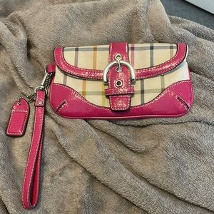 Coach wristlet